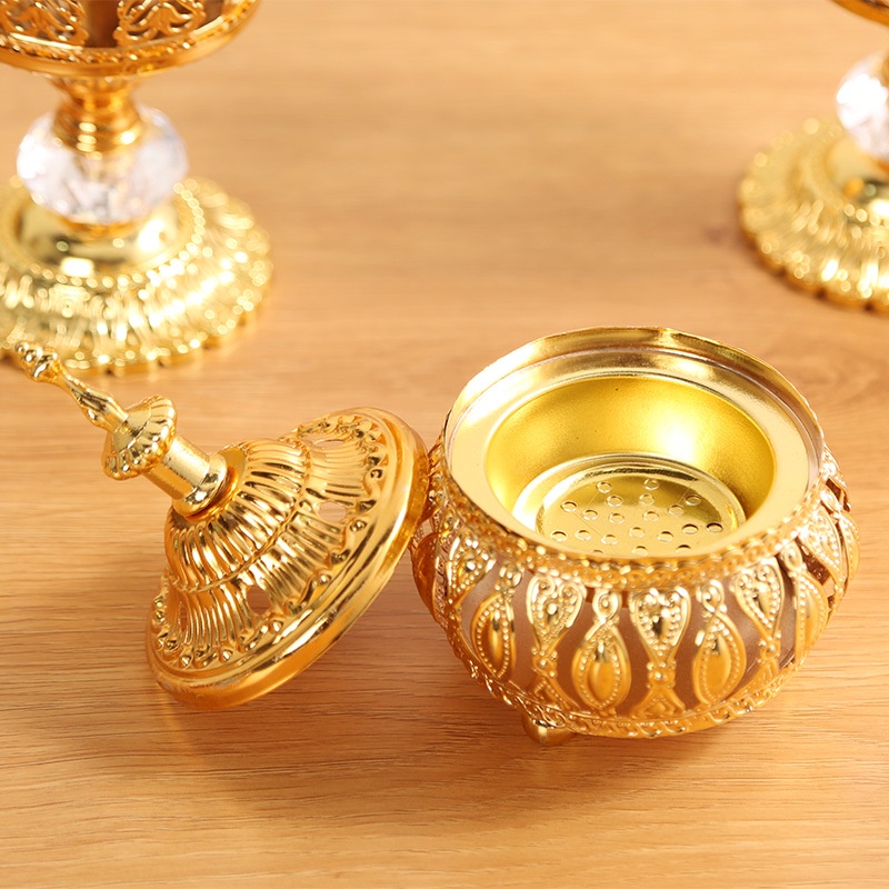 Giá đỡ đốt trầm hương bằng gỗ đàn hương phong cách châu Âu sáng tạo
