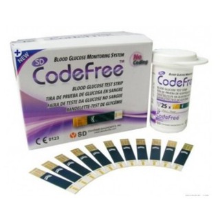 25 - 50 que thử đường huyết sd codefree