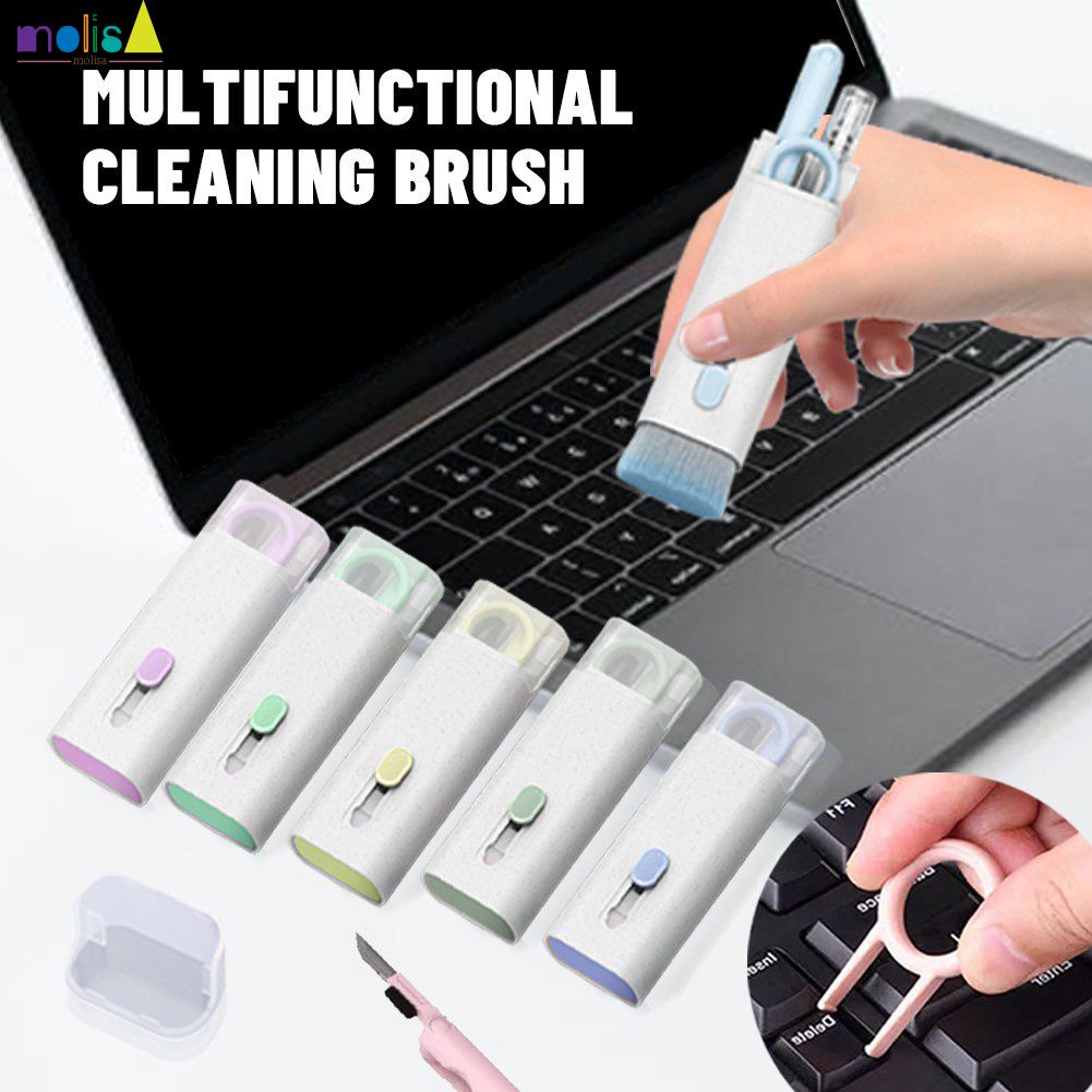 Bộ Dụng Cụ Vệ Sinh Bàn Phím Máy Tính Bluetooth 7 Trong 1 Đa Năng
