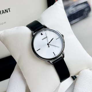 Đồng hồ nữ dây da Casio LTP E415GRL 1C