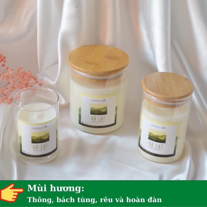 Nến Thơm AGAYA Candle Cup - Mùi ĐÀ LẠT