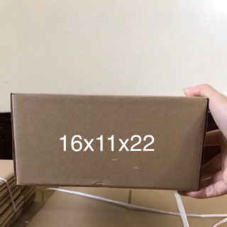 Hộp carton kích thước 16x11x22cm