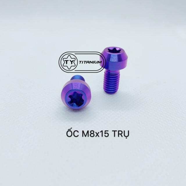 Ốc Titan 8li15 8ly15 Trụ gắn số gãy các dòng xe