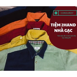 Sơ mi nhung tăm/corduroy
