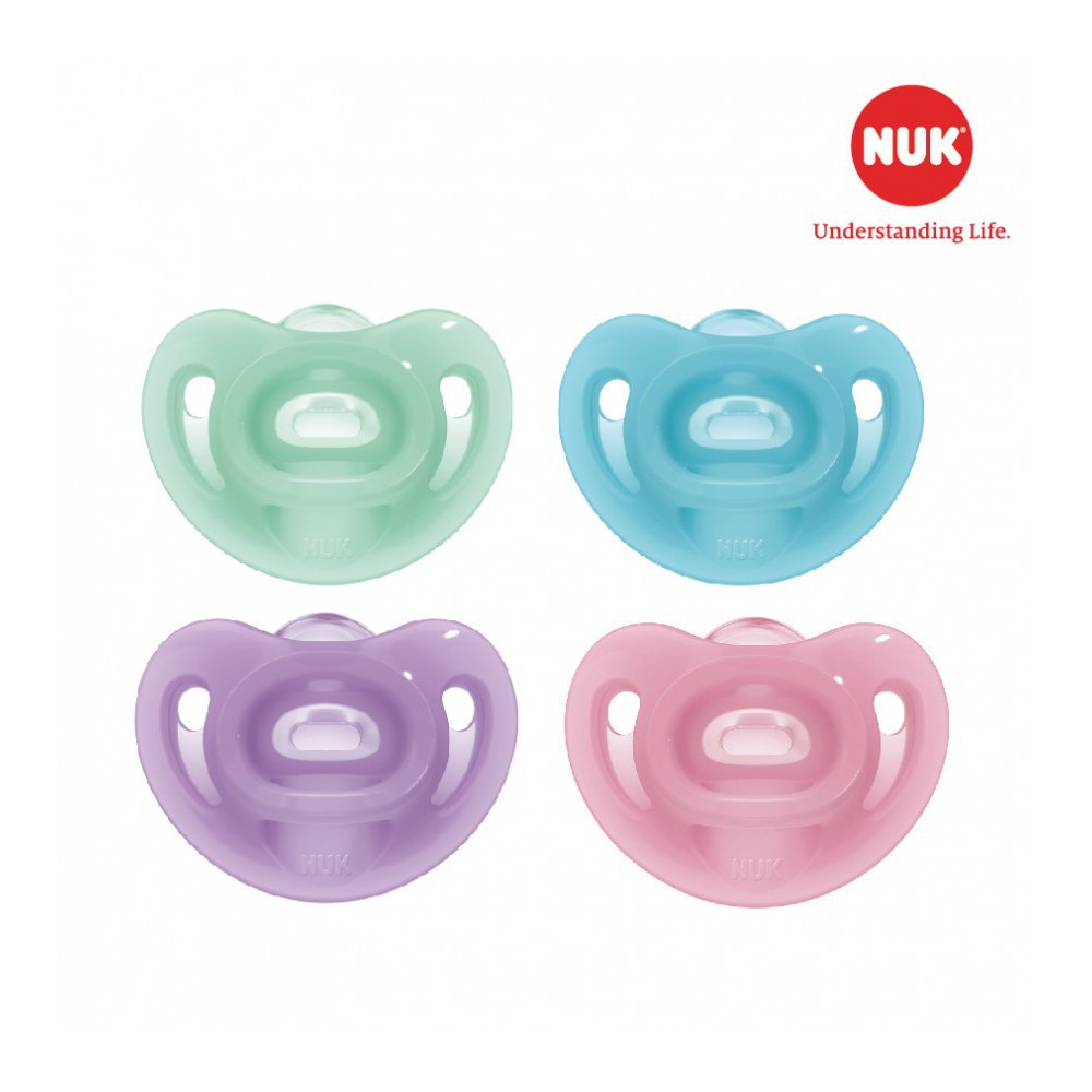 Ti giả NUK Sensitive Silicone 0-6m 6-18m