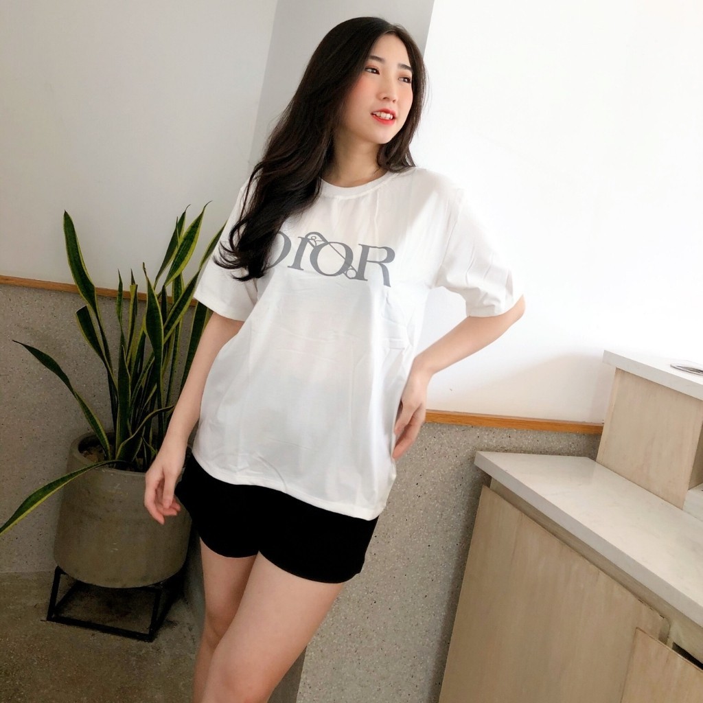 Áo Thun Tay Lỡ, Dáng Unisex Freesize 60kg Chữ Nổi Ép Nhiệt Ko Bông Tróc Chất Cotton Xược Mịn Mát Co Giản Nhẹ Ảnh Thật