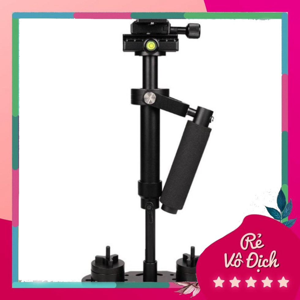 XẢ HÀNG LỚN Tay cầm chống rung cơ gimbal cơ S40 chống rung -Stabilizer Steadicam cho camera hành trình, hành động, điện 