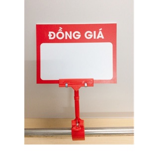 Combo 2 bảng đồng giá, 1 bảng( 10,20,30,40,50,70%) + 8 kẹp đỏ