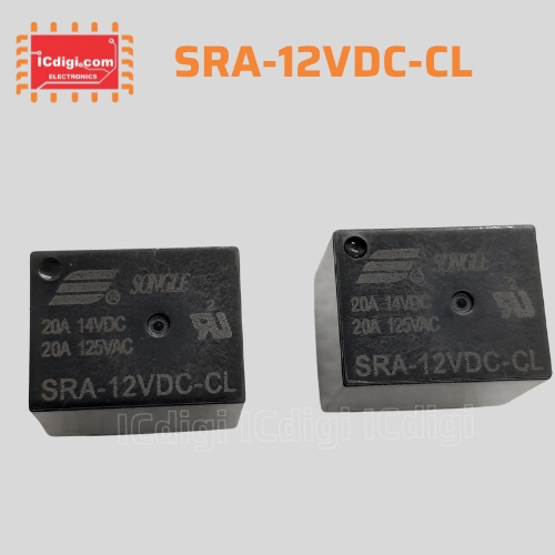 Relay  songle SRA 12VDC - CL 5 chân