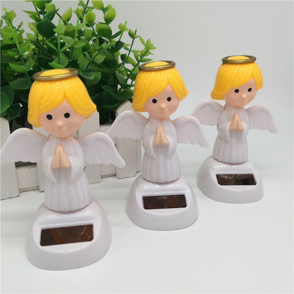 REBUY1 Búp Bê Lật Đật Nhảy Múa Sử Dụng Năng Lượng Mặt Trời Thân Thiện Với Môi Trường Trang Trí Nhà Cửa