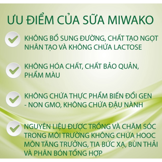 Sữa Hạt Miwako 700gr Vị Gạo - Sữa Công Thức Thực Vật Hữu Cơ Cho Bé Giúp Thúc Đẩy Nhận Thức&Kiểm Soát Cảm Xúc-Miwa Store