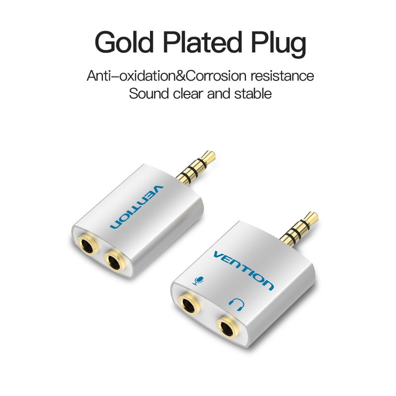Vention Dây Cáp Chia Cổng 3.5mm Chuyên Dụng Cho Tai Nghe