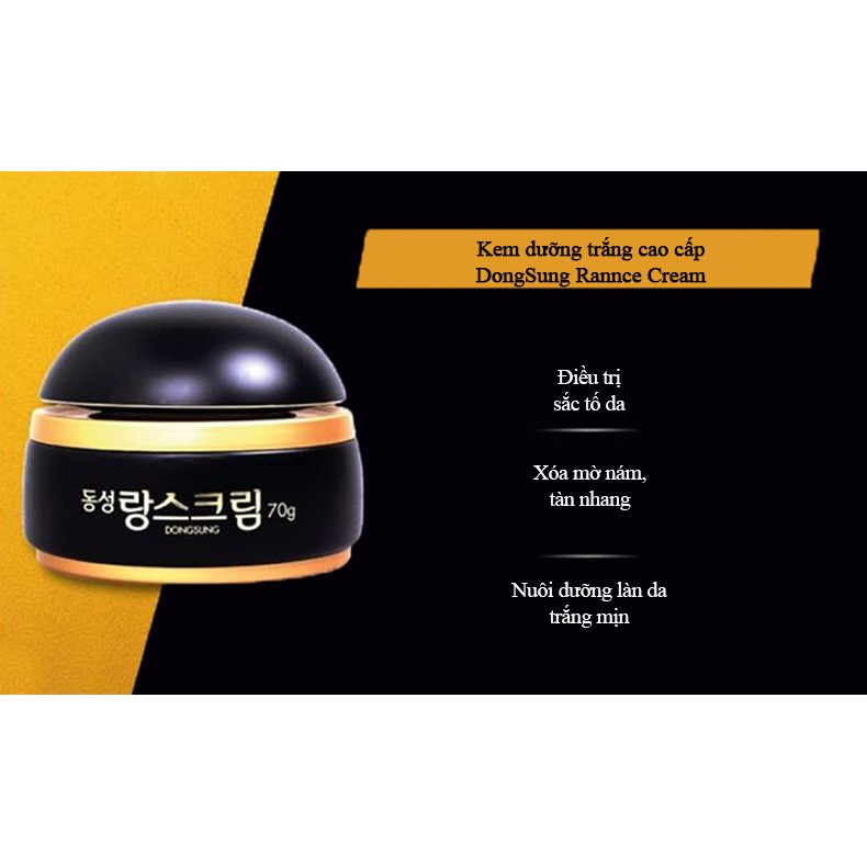 (❤️GIÁ DÙNG THỬ ❤️) Kem nám 70g DONGSUNG RANNCE CREAM Hàn Quốc