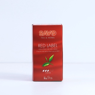 Hồng Trà Túi Lọc SAVO (Hộp 25 gói)
