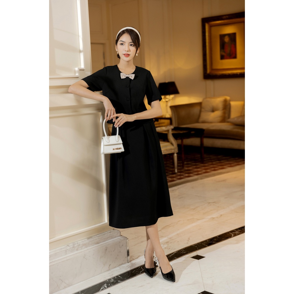 Chân váy xếp ly dáng A TIINSTORE CHD080