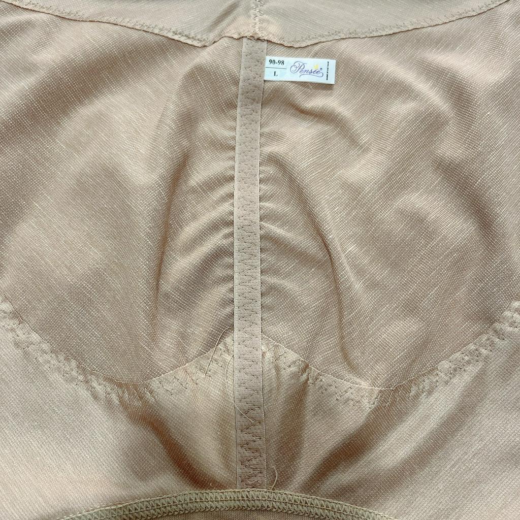 Quần lót gen nịt bụng nữ cạp vừa cao cấp Pensee 8509 định hình siết eo ôm bụng giảm mỡ nâng mông chống cuộn mặc váy