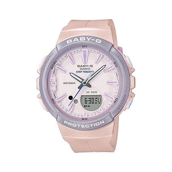 Đồng Hồ Casio Nữ Dây Cao Su BABY-G BGS-100SC Chính Hãng