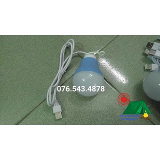 Đèn led tròn usb 5w - 10 led