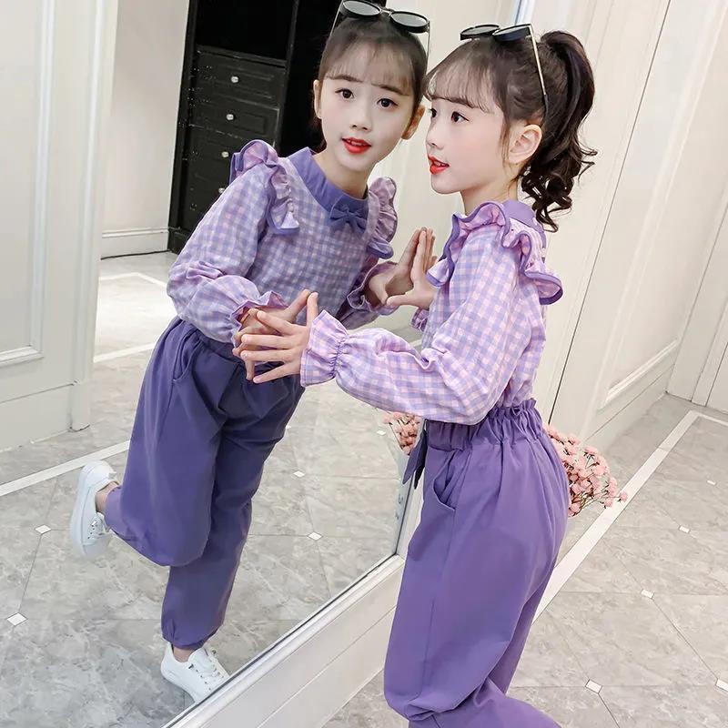 Bộ Đồ Hai Mảnh Phong Cách Mới 2022 Dành Cho Bé Gái