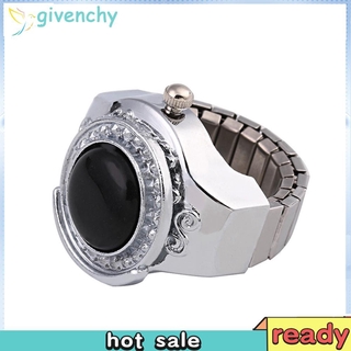 Nhẫn Đồng Hồ Đính Đá Mã Não