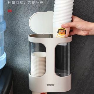 BỘ GIỮ CỐC GIẤY TỰ NHÃ CỐC DÁN TƯỜNG ECOCO E1907