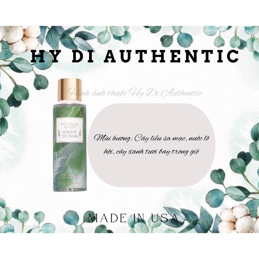BENEATH THE PALMS - Xịt thơm toàn thân BODY MIST bath & body works USA