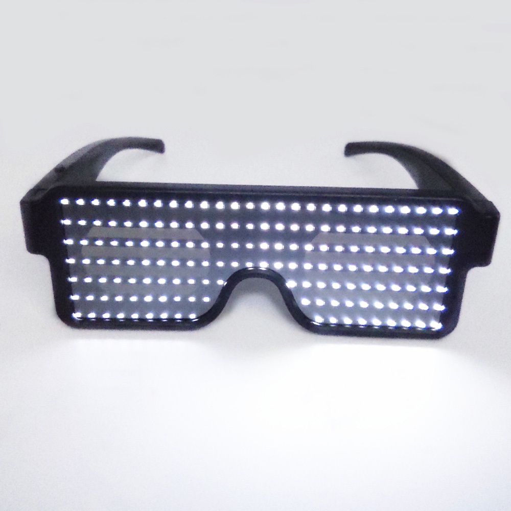 Mắt Kính Có Đèn LED Phát Sáng Nhiều Màu Độc Đáo Cho Nam Và Nữ