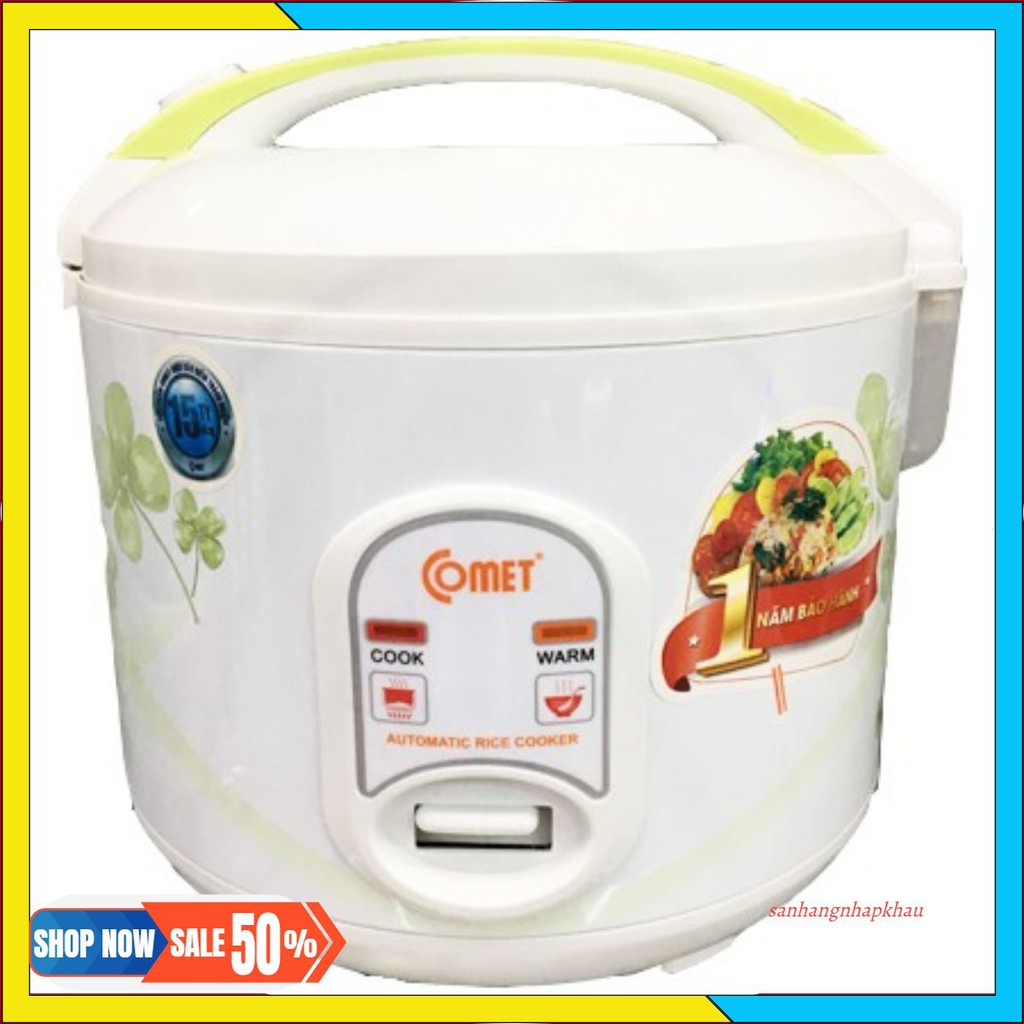 Nồi Cơm Điện Nắp Gài COMET CM8016