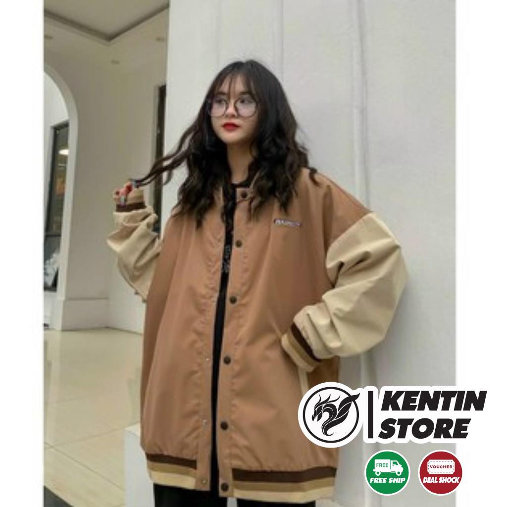 Áo khoác dù ngoại Boomber bóng chày Wasnotp cho nam nữ và cặp đôi form rộng dáng Unisex Ulzzang Phối Màu Hot Trend | BigBuy360 - bigbuy360.vn
