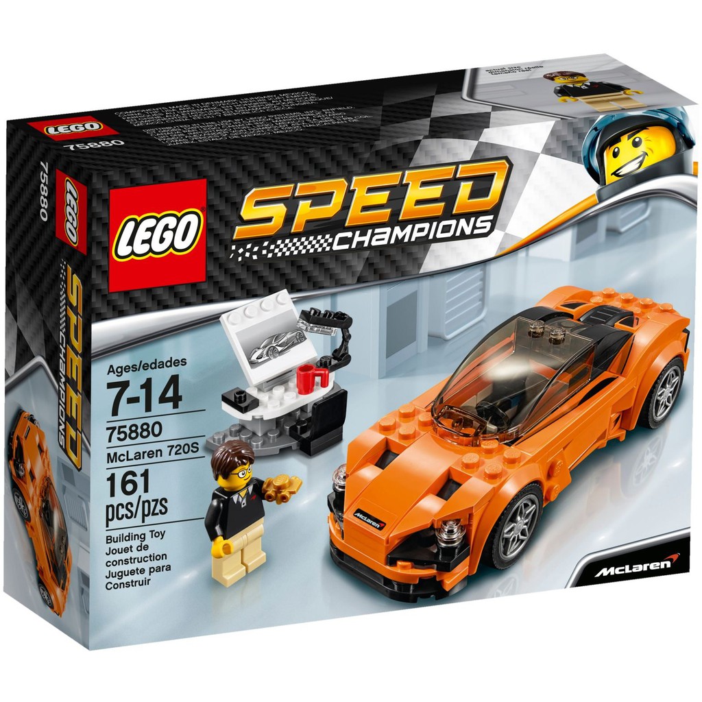 LEGO 75880 Speed Champions - Xe Đua McLaren 720S