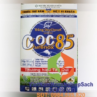 Chế phẩm trừ nấm bệnh Coc85 1kg