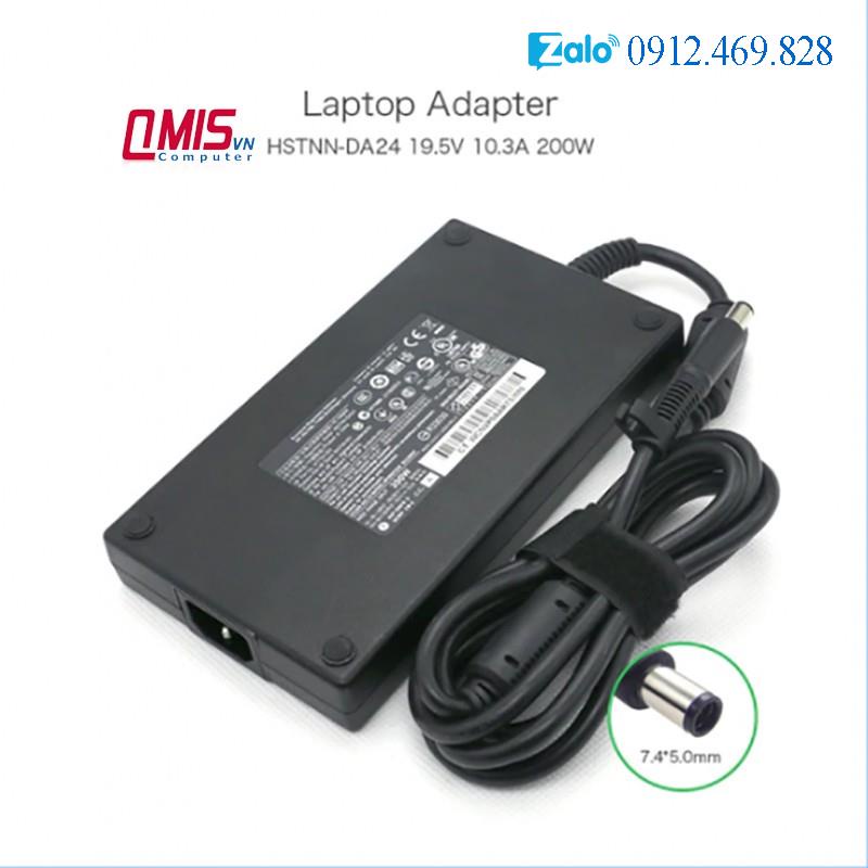 Sạc laptop HP 19.5V-10.3A 200W Slim (kim to) – HP EliteBook 8560w 8570w 8740w 8760w 8770w Zbook 15 G1 G2, Zbook 17 G1 G2