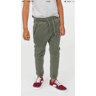 Quần jean mềm xanh rêu H&M xuất xịn