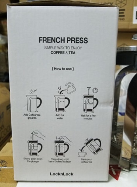 BÌNH PHA CÀ PHÊ FRENCH PRESSURE 800ML - LLG018/ LLG019 / LLG020