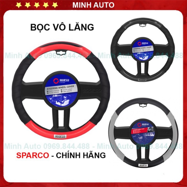 Bọc Vô Lăng, Bọc Vo Lang Sparco Italy Chính Hãng 🚗CAO CẤP🚗  Full Mẫu Và Màu Sắc