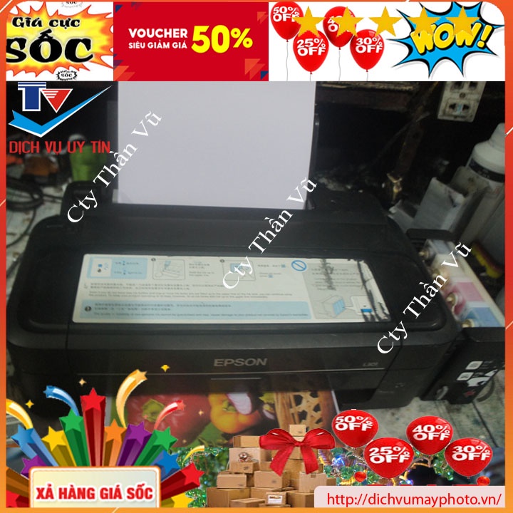 Máy in phun màu đã qua sử dụng Epson L310 L300 L110 L301 L120 L100 chuẩn hãng INECO