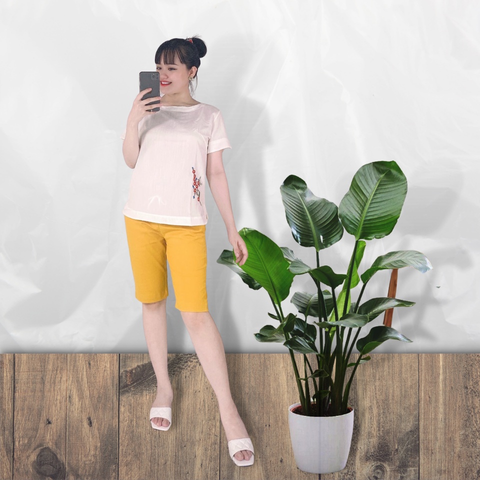 QUẦN LỬNG NGANG GỐI KAKI NỮ LƯNG THUN ĐẸP, GIÁ TỐT - HÀNG MỚI VỀ