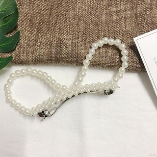 Kẹp tóc ngọc trai phong cách Hàn Quốc