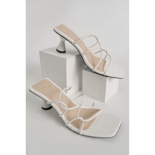 Olv - giày aria twisted strap heels