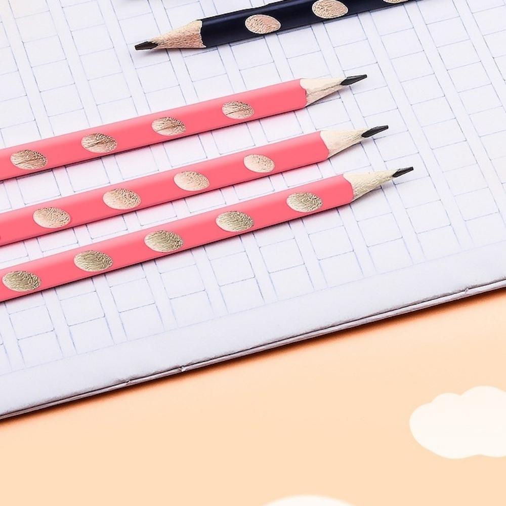 Bút chì 2B dạng khoét ô Pison giúp định hình chuẩn tư thế cầm bút cho bé