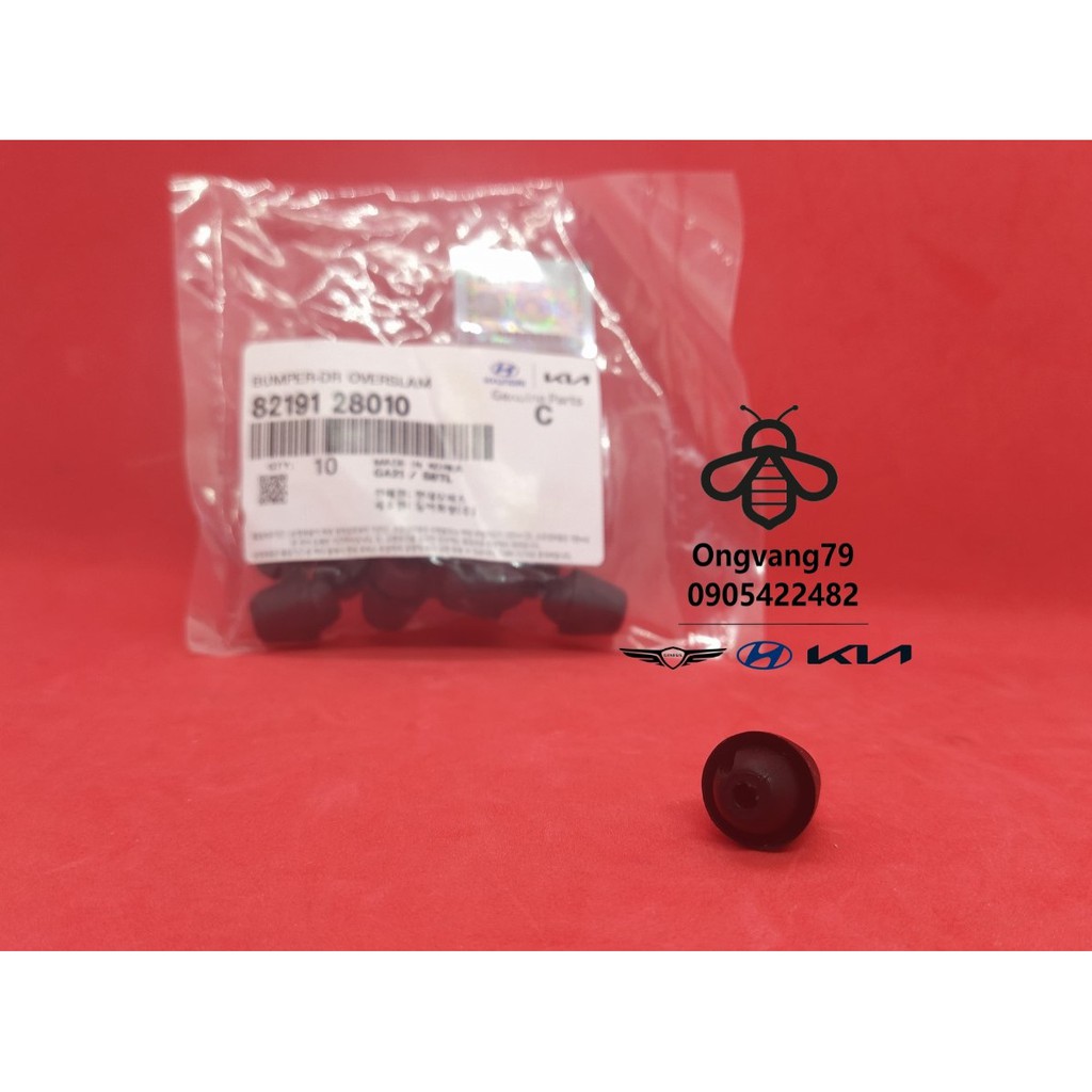 Giá bán là 1 cái - Cao su giảm chấn cửa xe HUYNDAI & KIA - Mã phụ tùng: 8219128010
