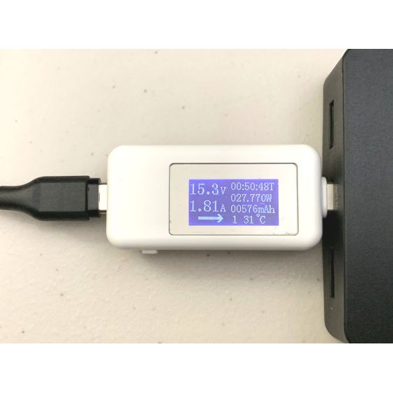 USB tester kiểm tra đo dòng điện, điện áp pin sạc cổng type C USB KEWEISI KWS 066C