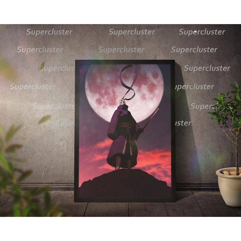 Tranh Vải Bạt Treo Tường In Hình Anime Naruto Trang Trí Nhà Cửa