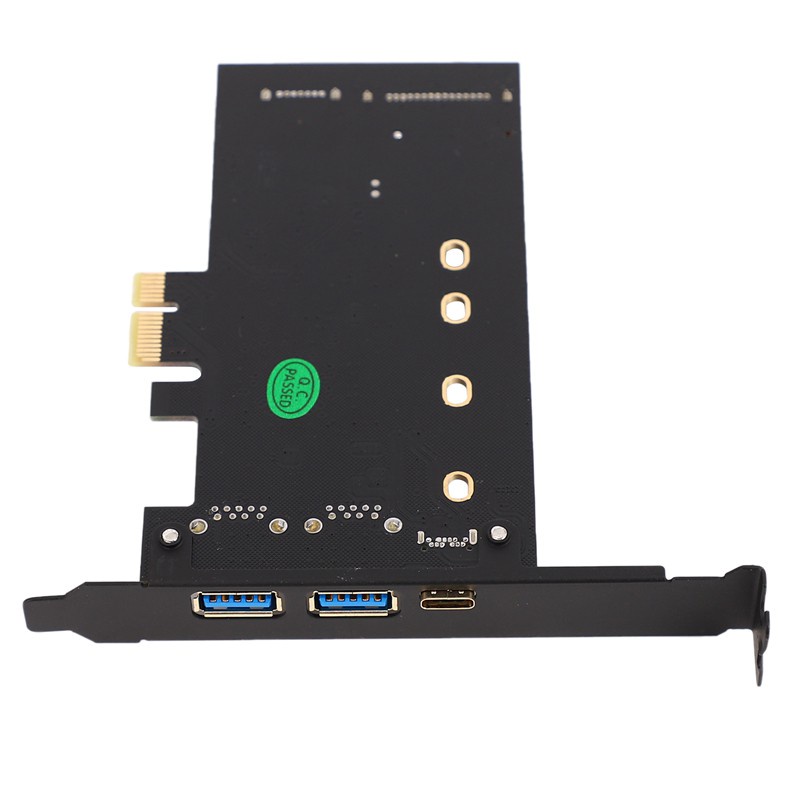 Thẻ Chuyển Đổi Usb 3.0 & Type-C M.2 Pcie M2 Ssd Sata B Key Sang Pci-E 2280 2260 2242 2230 Ngff