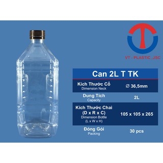 CAN 2L ĐỰNG R.Ư.Ợ.U, NƯỚC MẮM, DẦU ĂN