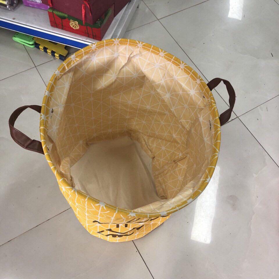 Sọt đựng đồ đa năng vải dù, sọt đựng quần áo đồ chơi đồ dùng xinh xắn