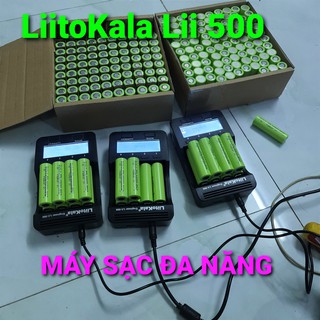 Sạc LitoKala Lii-500, Sạc thông minh, test nội trở và đo dung lượng pin 18650 26650 21700.. limo