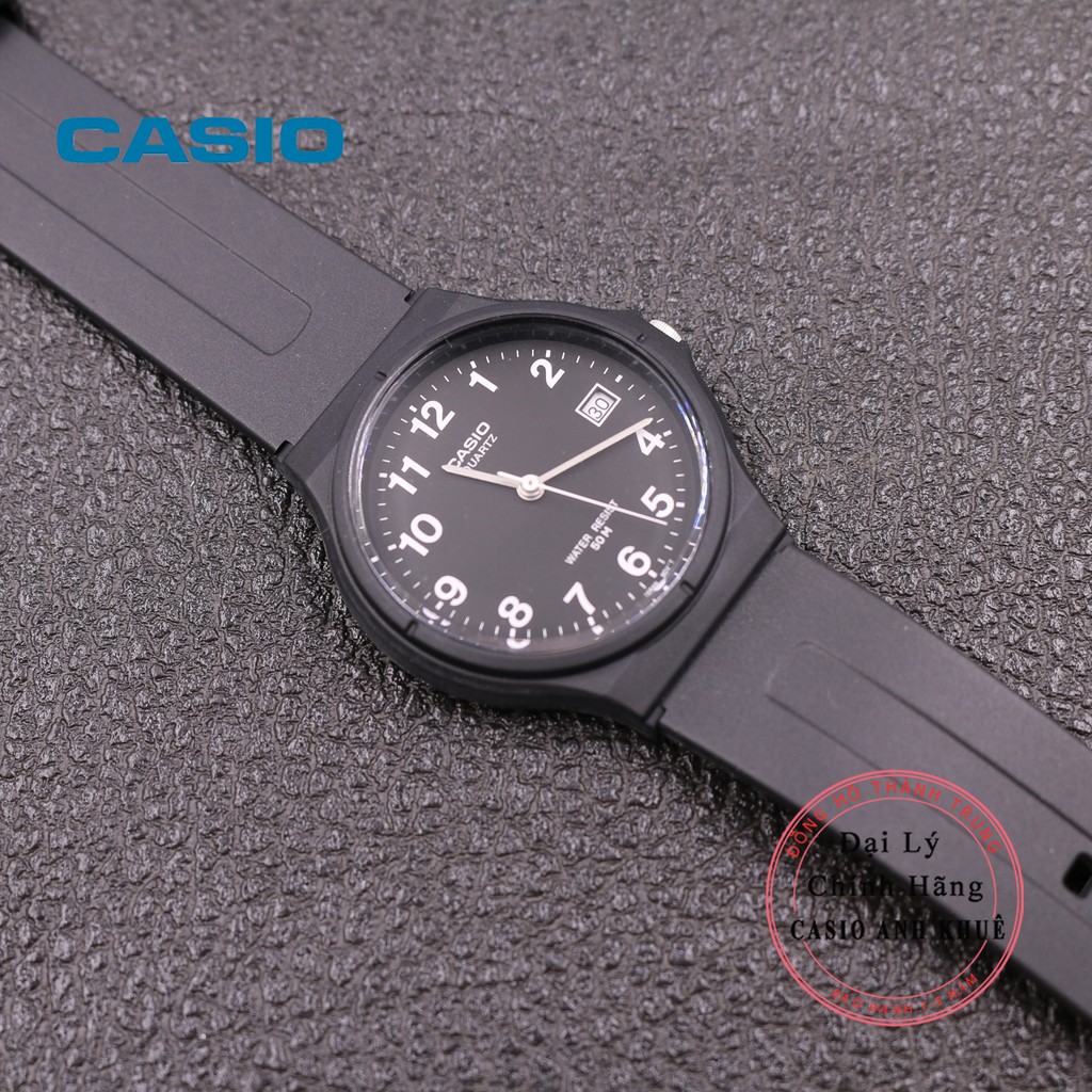 [Mã FARSBR243 giảm 15% đơn 249K] Đồng hồ Unisex Casio MW-59-1BVDF dây nhựa