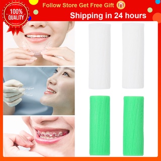 Forest [Forest]Miếng bột chỉnh nha gạch vô hình mặt chống mắc cài (xanh trắng hương bạc hà)