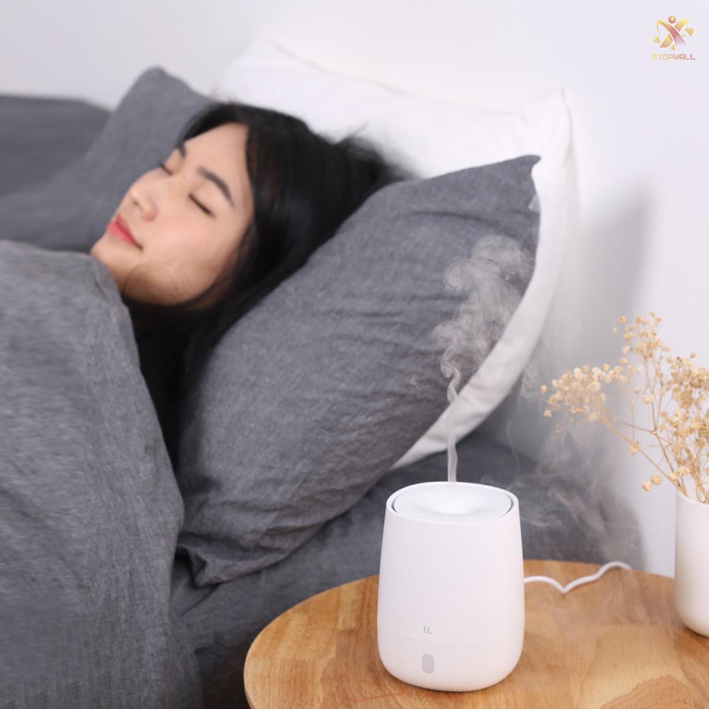 E&amp;T Xiaomi HL Mini Air Aromatherapy Diffuser Portable USB Humidifier Quiet Aroma Mist Maker with Nig